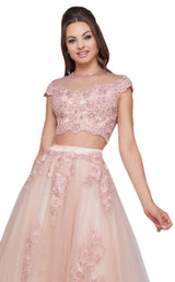 3 of 4 Mac Duggal 50524H Blush