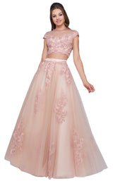 1 of 4 Mac Duggal 50524H Blush