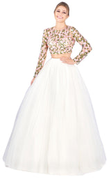 1 of 4 Mac Duggal 50526H White Multi