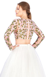 4 of 4 Mac Duggal 50526H White Multi