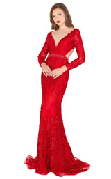 1 of 6 Mac Duggal 50540R Red