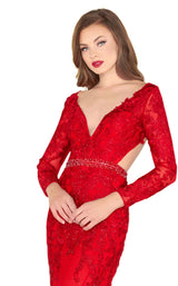 4 of 6 Mac Duggal 50540R Red
