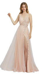 1 of 4 Mac Duggal 50546M Blush