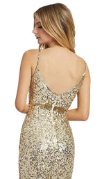 6 of 6 Mac Duggal 5055L Gold