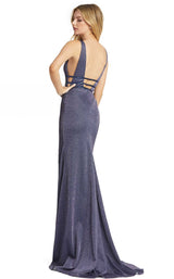 2 of 3 Mac Duggal 50571M Dress Navy