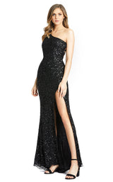 3 of 5 Mac Duggal 5059M Dress Black