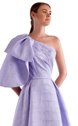 2 of 2 Edward Arsouni Couture SS0506 Dress Lavender