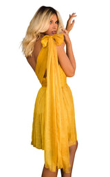 2 of 4 Tarik Ediz 50613 Dress Yellow