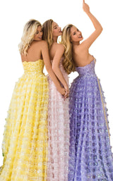 2 of 4 Tarik Ediz 50644 Dress Yellow