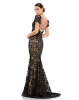 3 of 3 Mac Duggal 50644 Dress Black-Nude