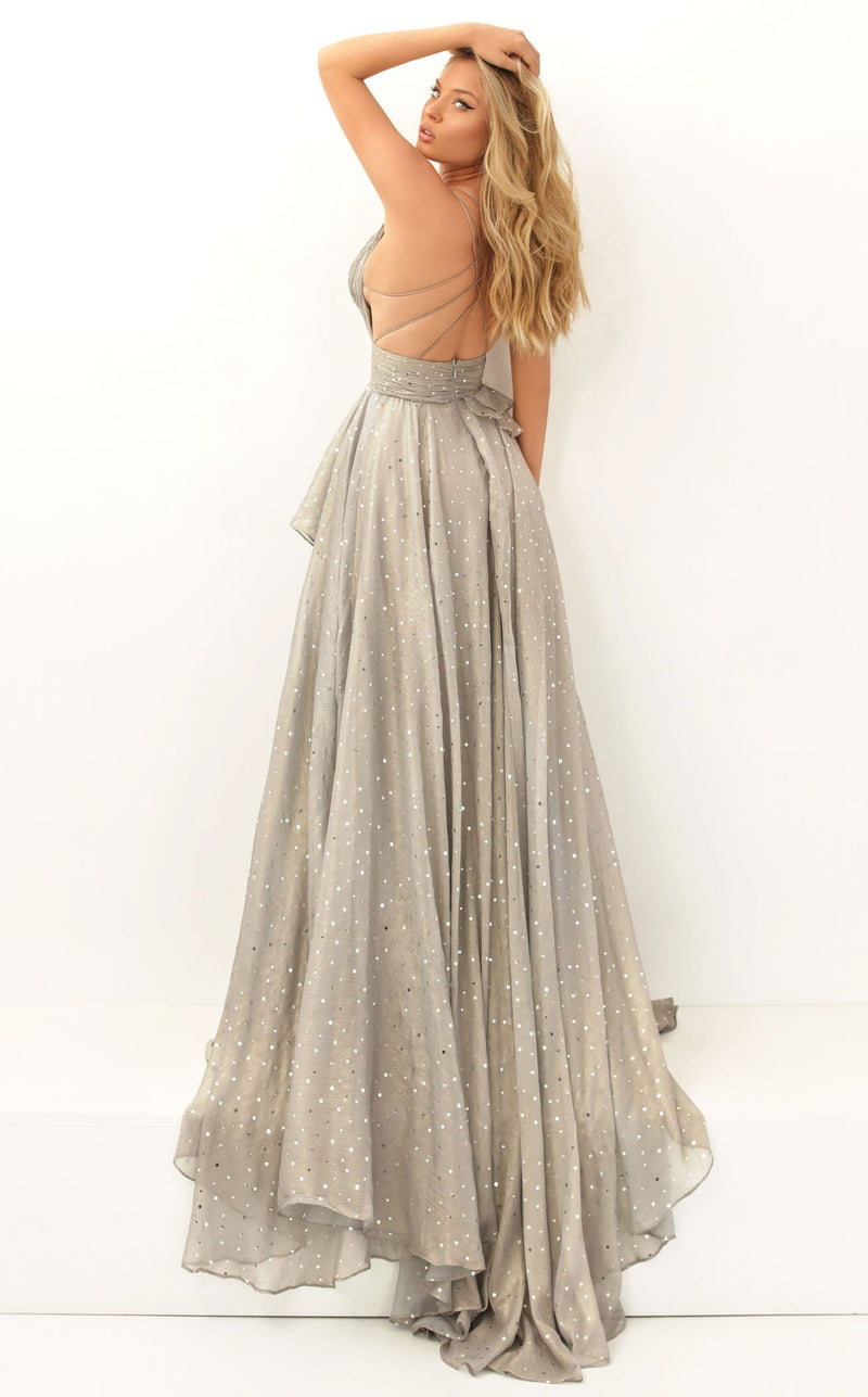 Tarik Ediz 50649 Dress Silver