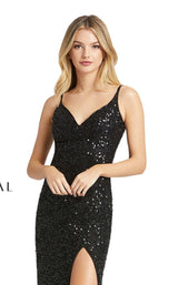 4 of 7 Mac Duggal 5064D Dress Black