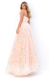 2 of 4 Tarik Ediz 50651 Dress Bellini-Pink