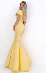 2 of 4 Tarik Ediz 50656 Dress Yellow