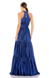 6 of 9 Mac Duggal 50658 Dress Sapphire