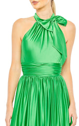 8 of 9 Mac Duggal 50658 Dress Spring-Green
