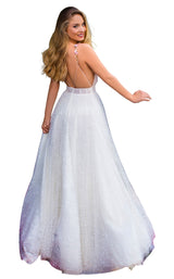 2 of 4 Tarik Ediz 50659 Dress Ivory