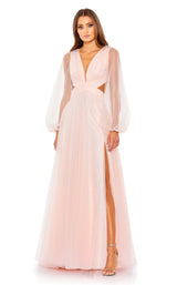 2 of 6 Mac Duggal 50662 Dress Blush