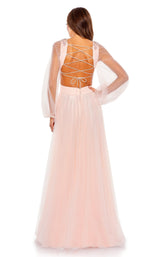 4 of 6 Mac Duggal 50662 Dress Blush