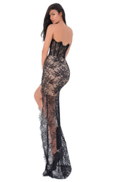 4 of 8 Tarik Ediz 50673 Dress Black