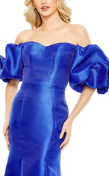 5 of 9 Mac Duggal 50677 Dress Royal-Blue