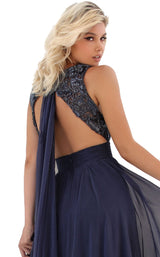 4 of 4 Tarik Ediz 50678 Dress Navy