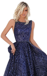 3 of 4 Tarik Ediz 50680 Dress Navy