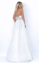 2 of 4 Tarik Ediz 50681 Dress Ivory