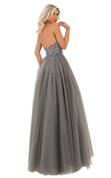 2 of 4 Tarik Ediz 50692 Dress Silver