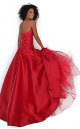 3 of 8 Tarik Ediz 50695 Dress Red