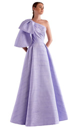 1 of 2 Edward Arsouni Couture SS0506 Dress Lavender