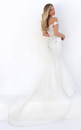 2 of 4 Tarik Ediz 50702 Dress Ivory