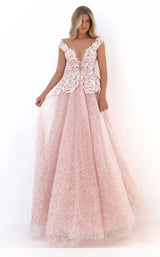 1 of 4 Tarik Ediz 50703 Dress Pink