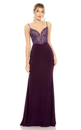 1 of 6 Mac Duggal 50709 Dress Amethyst