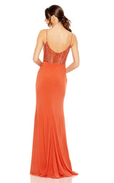 6 of 6 Mac Duggal 50709 Dress Orange