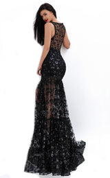 2 of 4 Tarik Ediz 50751 Dress Black