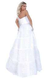 2 of 4 Tarik Ediz 50754 Dress Ivory