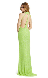 2 of 3 Mac Duggal 5077 Dress Lime