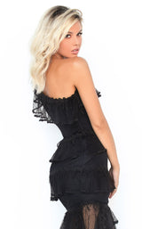 4 of 4 Tarik Ediz 50772 Dress Black