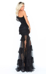 2 of 4 Tarik Ediz 50772 Dress Black