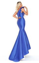 2 of 4 Tarik Ediz 50774 Dress Royal-Blue