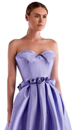 2 of 2 Edward Arsouni Couture SS0508 Dress Lavender