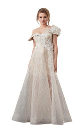 1 of 3 In Couture 5084 Dress Champagne