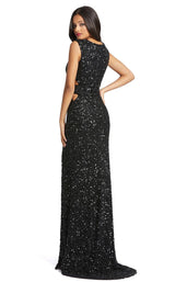 3 of 4 Mac Duggal 5086M Dress Black
