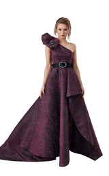 1 of 3 In Couture 5097 Dress Purple