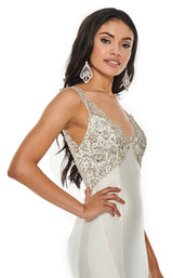 5 of 6 Rachel Allan 5102 Dress White