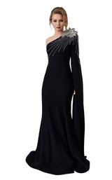 1 of 4 In Couture 5103 Dress Black