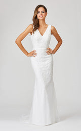 1 of 5 Lara 51043 Dress Ivory