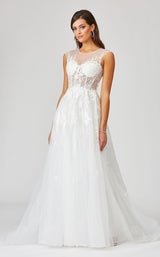 1 of 2 Lara 51044 Dress Ivory