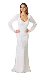 1 of 2 Lara 51079 Dress Ivory